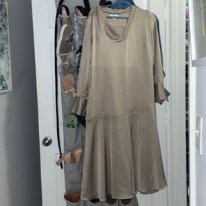Nordstrom satin/polyester dress